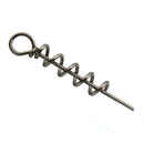 45Mm Spring Twist Lock Fishing Hook Centering Pin Worm Crank Hook Soft Fish