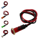 Red 12V Car Truck Lorry RV Instrument Panel Light Bulb Plastic