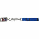 Gear Martingale Adjustable Choke-Style Dog Collar Blue S9T2