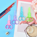 mini scissors handmade diy photo album lace plastic children safety scissors  LJ