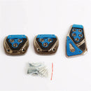 3 PCS Non-Slip Performance Foot Pedals Pads Covers For Manual Car Univ XCL