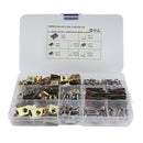 85pcs Assorted Car Door Trim Panel Fastener Clip U Nuts + 85pcs Screws