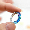 4Pcs Transparent Diy Silicon Round Cat Shape Ring Mold Mould Jewelry Making