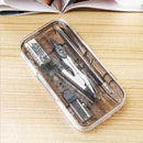 Pencil Rulers Angle Gauge Kit For Drawing Stationery B1K4 N7L7