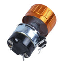 On/Off Switch Rotary Carbon Film Potentiometer 470K Ohm 5% WTH134-2 B6V3