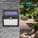 30LED Solar Light Sensor Outdoor Waterproof Garden Household Yard Wall Lamp A
