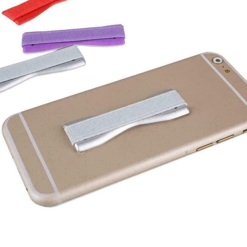 Universal Finger Grip Selfie Strap Anti-Fall Back Strap Universal Stand Pho W2H9