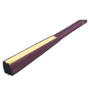 Men Women Wood Handle Fabric Folding Hand Fan 13-inch Length Yellow