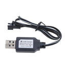 2Pcs 4.8V USB to SM Battery Cable Converter for RC Car Drone Robot Toys