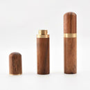 Hand Sewing Needle Storage Tube Needles Holder DIY Solid Wooden Box Craft A