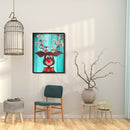 Christmas Sheep Diamond Painting 5D DIY Full Round Drill Wall Arts (B2478) A