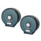 2PC Wall Mounted Toilet Paper Roller Holder Rack Dispenser Waterproof Office