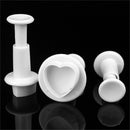 3 Pcs/set DIY Baking Mold Heart Shape Cake Chocolate Sugar Decoration Mo NT3C