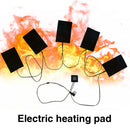 Thermal Clothing Electric Heating Pad USB Charging Outdoor Camping 5 In 1 Winter