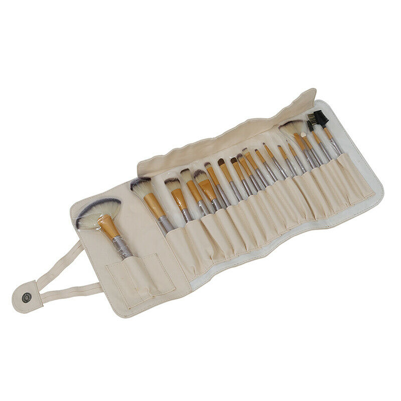18 pcs Professional Makeup Brush Brush Set Foundation Eyeshadow Beige O3N3