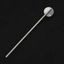 7.5 inch Spoon Straws Set, Stainless Steel Reusable Drinking Straw Stirrers K5P5