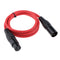 2 Pieces 3 Pin Male to Female Balanced XLR Cable for Microphone, Speaker, Audio