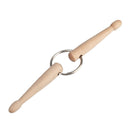 Mini Wood Drum Sticks Keychain Key Ring Chain Keyfob Gift for Music Lover