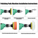 25PCS Car Beauty Care Products Pad Sponge Wheel Car Auto Waxing Polishing CGY