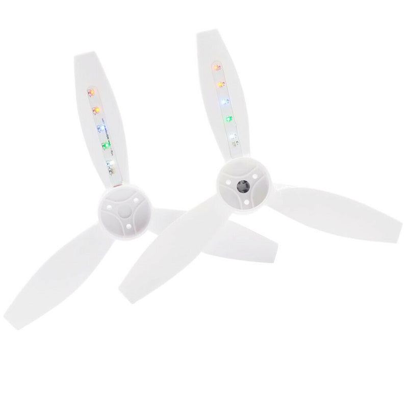 2pcs LED Light Flash Propellers Rechargeable Props for Parrot Bebop 2 Drone