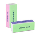 5 x Nail Art Tips 4-Way Buffer Buffing Sanding Block Files Manicure Tool