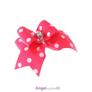 10pcs Pet Cat Dog Small Puppy Pet Dog Rhinestone Hairpin Hair Bow Rubber