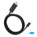 USB C to HDMI Adapter, 6FT/1.8m USB 3.1 Type-C Male to HDMI Male 4K Cable B