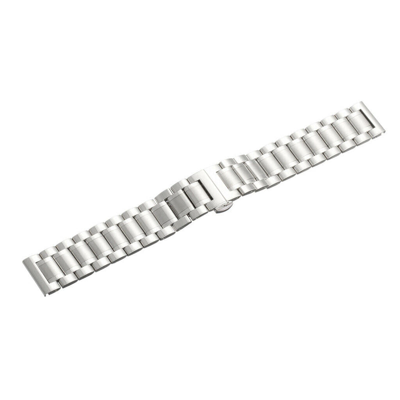 Stainless Steel Wristband with Butterfly Closure for HUAWEI Watch Sliver