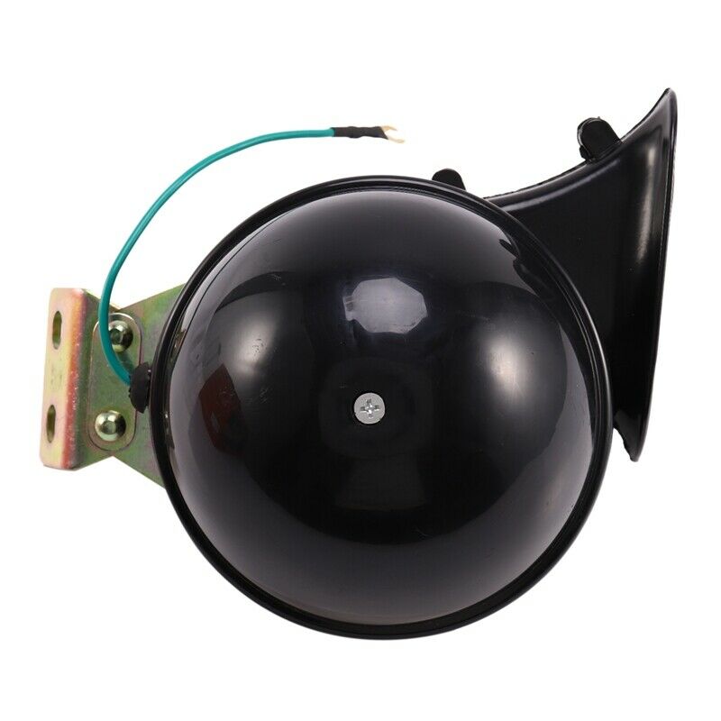 Car Styling Loud 300DB 24V Black Electric Snail Horn Air Horn Raging Sound  T9Z3