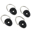 4Pcs Loop Buckle Camping Marine D Ring Accessories Tie Down Water Sports Kaya JR