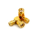2x Adapter 90Â° RP.SMA male jack to SMA female jack connector right angle M/F  OZ