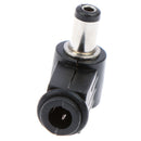 10pc 2.1mm x 5.5mm Male Plug Right Angle L Jack DC Power Tip ConnectorS Hn