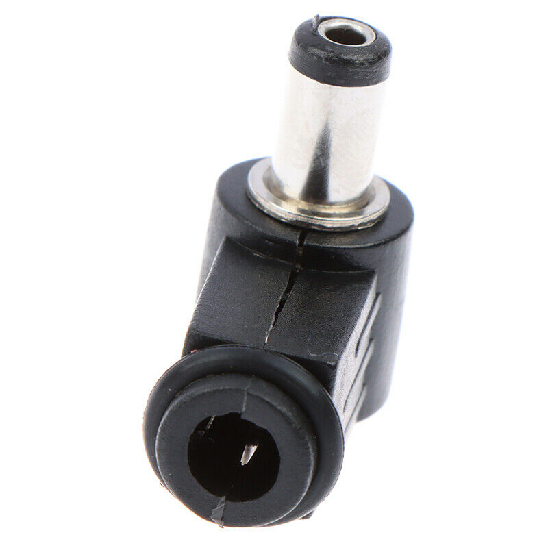 10pc 2.1mm x 5.5mm Male Plug Right Angle L Jack DC Power Tip ConnectorS Hn