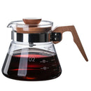 600Ml Glass Coffee Pots Decanter Carafe High Borosilicate Glass Hand Coffee