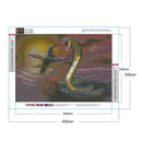 Full Round Drill Mosaic Picture DIY Python 5D Diamond Painting (X155)