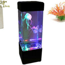Jellyfish Water Ball Aquarium-Tank LED Light Lamp Relax Bedside-Mood Night Light