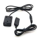NP-FW50 Power Adapter DC Dummy Battery USB Adapter Cable For Sony Camera