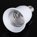 5pcs E14 to E27 Light Socket Adaptor Base Converter Extender Lamp Bulb Holder