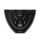 3 to 1 Port HDMI Splitter Converter Adapter Video Switcher Supports 4Kx2K