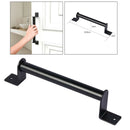 Black Door Handle 9" Heavy Duty Sliding Door Pull Gate Barn Shed Garage Handle