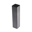 100*25*25mm Extruded PCB Aluminum Box Black Enclosure Electronic Project Case M&