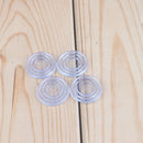 100pcs Furniture Glass Table Mat Non-Slip Insulating Silicon Soft Rubber Gask.â„–[
