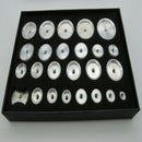 Aluminum Threaded Watch Back Case Dies Set of 25 Repair Tool