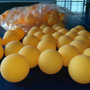 50 pcs 40 mm table tennis training balls, ping pong balls, Yelow/White Rand