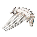 Leaves style hair jewelry elegant handmade diamond comb/ hair disk W4L1