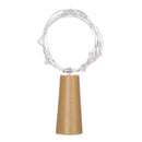 1.5m 15-LED Copper Wire String Light with Bottle Stopper Party Decor Lamp