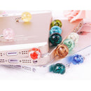 New For Phones 3.5mm Jack Universal Glow Headset Headphone Anti Dust Plug Cute