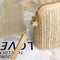 Straw Crossbody Bag Boho Beach Holiday Women Shoulder Bags (Light Brown)