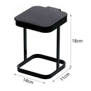 Office Small Garbage Bin Desktop Trash Can Flip Lid Living Room Paper Baske