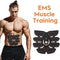 8 Pads Abdominal Stimulator Muscle Toner Abs Trainer Stimulator Fitness Training
